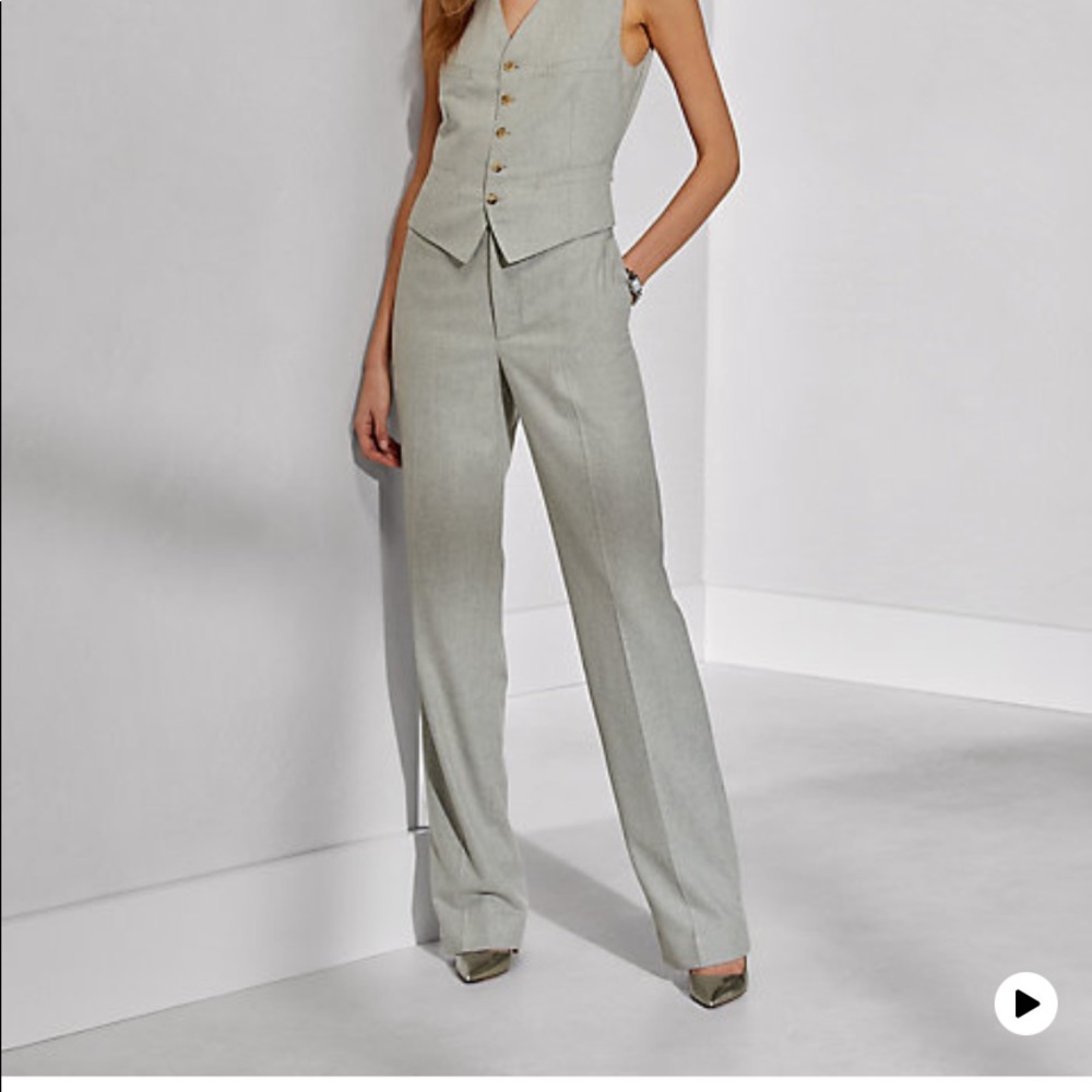 ✨Wool Grey Flannel Jumpsuit✨ SP 21